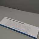 Wireless Keyboard-2.4G Ultra Slim Quiet Full Size USB PC Computer Keyboard,19 Multimedia Keys,Number Pad,Plug&Play,Lag-Free Ergo,Long Battery life for Desktop,Laptop,Smart TV,MAC,Windows,QWERTY