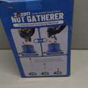 Zozen Nut Gatherer, Pecan Picker Upper, Walnut Picker Upper Roller, Side Opening Dump/Also Apply to Hickory Nuts, Chestnuts, Buckeyes, Golf, Butternuts, Objects Size 3/4'' to 2''; 1.5 Gallon
