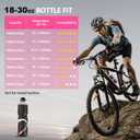 Bike Water Bottle Holder Bicycle Cage for Mountain Road MTB Gravel Adult Bikes Cycling Universal Carrier Rack 2 Pack Aluminum Alloy Ultralight Kettle Drink Accessories White Pink