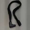 CableMod Universal Pro ModFlex Sleeved 12V-2x6 12VHPWR 90 StealthSense Direct PCIe Cable (Variant B, Black)