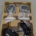 Tapo 2K Indoor Wired Security Camera - Works as a Baby Monitor & Pet Camera, Person/Motion/Baby Cry Detection, 2-Way Audio, Siren, Subscription-Free Local Storage or Optional Cloud, C110P2 (2-Pack) (White)