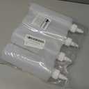 BRIGHTFROM Condiment Squeeze Bottles, 12 OZ Empty Squirt Bottle with Twist Top Cap, Leak Proof - Great for Ketchup, Mustard, Syrup, Sauces, Dressing, Oil, Arts and Crafts, BPA FREE Plastic - 4 PACK