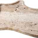 Travertine Tray Vanity Trays for Bathroom, Decorative Trays for Table Coffee Kitchen Home DecorSmall