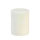 6 Inch White Pillar Candles - Set of 1