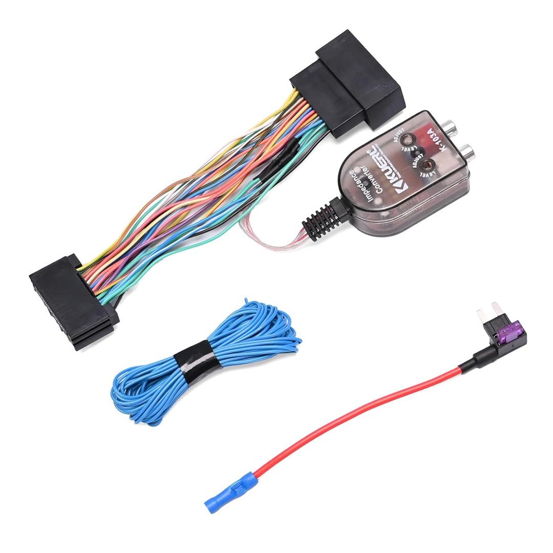 Factory Radio Add a Subwoofer Amplifier Wire Harness Replacement for Ford 2011-2018 Factory Radio