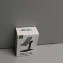 OCYCLONE Phone Stand, Adjustable Height and Angle Foldable Cell Phone Stand Holder for Desk, Taller iPhone Stand Compatible with 4.7"-13" Smartphones iPad Tablet, Black