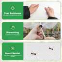 Evoio Fruit Tree Netting Bags with Drawstring, 4PCS Blueberry Bush Netting Cover,Mesh Garden Bag for Tomato Vegetables Peach Fruit Trees Flower Garden Protection Plant Covers (4 * 4.6 FT)