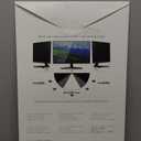 PYS 2-Pack 27 Inch Blue Light Screen Protector for Monitor  16:9 Removable Anti-Blue Light Filter, Eye Strain Relief, UV Protection Film for Computer Monitors