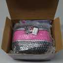 Hollyhi 58 Pcs Kids Makeup Kit for Girl, Princess Toys Real Washable Cosmetic Set with Mirror, Kids Makeup Sets for Girls, Play Make Up Birthday Gifts for 3 4 5 6 7 8 9 10 11 12 Years Old Kid (Rose)