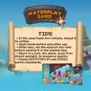 2 x Waterplay & Sensory Play Sand - 2.2lb Moldable, Non-Toxic Sand for Kids Ages 4+, for Indoor/Outdoor Sandbox, Water Table & Sensory Play, Mess-Free, Easy Clean, Resealable Bag