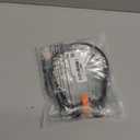 BBTO Banded Earplugs for Shooting Range Band Ear Plugs Lightweight Silicone Earplugs for Hearing Protection, Noise Reduction, Work, Construction, Sleeping, Concerts, Sports Racing(Orange,4 Pcs)