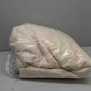 nuLOOM Marlow Machine Washable Soft Shaggy Faux Sheepskin Accent Rug, 3x5, Light Grey