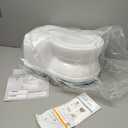 Real Feel 2-in-1 Potty with Wipes Storage, Flushing Sounds & Disposable Liners - Realistic Toilet - Easy to Clean & Assemble - Jool Baby (Aqua)