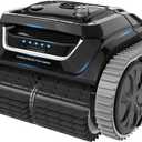 WYBOT S1 SE Cordless APP Robotic Pool Cleaner with Wall Climbing, 7 Cleaning Modes, 2.5H Fast Charge, Automatic Pool Vacuum Robot Lasts 150 Mins, Smart Navigation, Powerful Suction for Inground Pools (Black)
