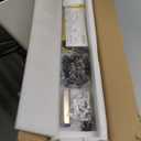 Room divider Ceiling Track set for Curtains with hooks, Corner Connectors(Set of 2) and top brackets Curtain Rail System (6-9 ft Track Set) (Black)