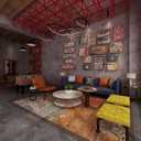 Wall Paper Peel and Stick Modern Concrete Wallpaper Purple Silver Metallic Rusty Industrial Cement Wallpaper Extra Wide Contact Paper for Countertops Basement Wall Covering for Walls 24"x354"