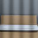 Pet Gate - 4-Panel Indoor Foldable Dog Fence for Stairs, Hallways or Doorways - 72x24-Inch Retractable Wood Freestanding Dog Gates by PETMAKER (White)