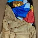 Black Santa Christmas Decorations, 8 Ft Long African American Christmas Inflatable Black Nativity Scene Outdoor Decoration, Blow Up The Birth of Jesus Set with Angel Built-in LEDs Xmas Yard Decor