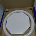 FC8T9/CW 22W and FC12T9/CW 32W Cool White Set, 8 inch T9 22 Watts Circular Light Bulbs, 12 inch 32 Watts Circline Fluorescent Bulb Round Ring Bulb CRI 80, G10q Prong