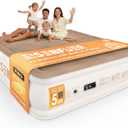 Air Mattress King with Built-in Pump, 18" Raised Blow Up Mattress