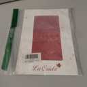 Skinny Silk Like Hair Scarf for Women Head Wrap Ribbon Handbag Neck Satin Scarves Gift Packed (Red)