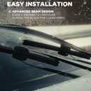 Rain-X 810328 Repellency Water Repellent Wiper Blades, 28" Windshield Wiper, All Weather Streak-Free for Enhanced Visibility w/Water Repellency Formula