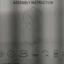 AOJEZOR Toilet Paper Holder Stand: Freestanding No Drill PVC Bathroom Storage for Apartment Renters -Protect Rental Deposit- Small Space Storage Solution