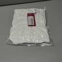 GORLYA Girl's Flutter Sleeve Stretchy A-Line Swing Flared Skater Party Dress with Pockets for 4-12 Years Kids (White)