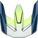 Fox Racing V1 Helmet Visor - Flora (Small/Medium, Dark Indigo)