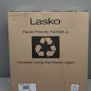 Lasko Oscillating Pedestal Fan - Lasko Fan with Adjustable Height and 3 Cooling Speeds, Portable, 18", White, 1820
