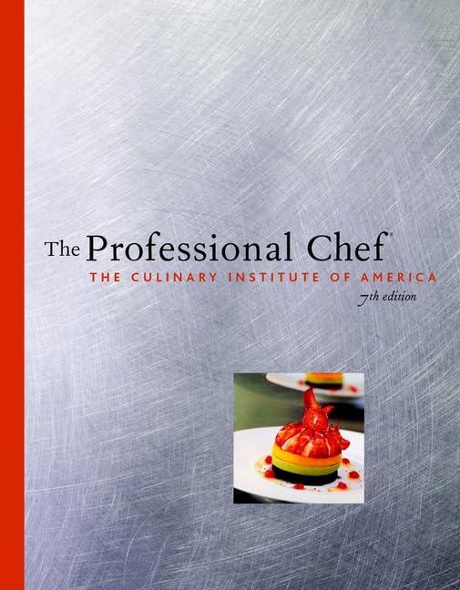The Professional Chef by The Culinary Institute of America (Book)