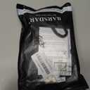 BARSDAR Drawstring Ponytail Extension, 16 Inch Short Wavy Black Hair Extensions for Women - Soft Synthetic Clip in Hairpiece, Fake Pony Tail for Daily Party Halloween