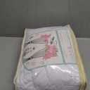 White Backdrop Curtains 10 Panels, 10 Feet Wrinkle-Free Polyester Photography Backdrop Drapes for Wedding Baby Shower Party Background Backdrop Stand- 10FTX40FT