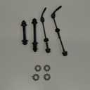 Bike Quick Releases Set, 1 Pair MTB Quick Release Bicycle Hub Road Mountain Bike Front & Rear Axle Hollow Shaft Set with 25mm Wheel Hub Steel Ball for Road Bike, Mountain Bike