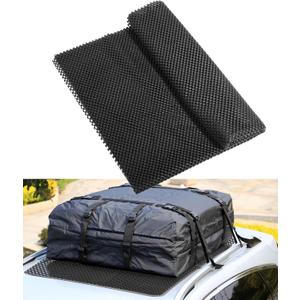 Roof Rack Pads, 51"x43" Rooftop Cargo Bag Mat,Car Accessories Roof Cargo Bag Protective Mat,Roof Mat Car Skid Proof Mat,Universal Roof Rack Pad for Protection from Car Roof Racks,Fits Most Vehicles
