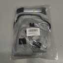 Inflatable Dog Cone Collar-Enhanced Anti-Licking Protective Cone with Adjustable Strap-Soft Dog Donut Collar Recovery Cone for Pets After Surgery(Grey, M)