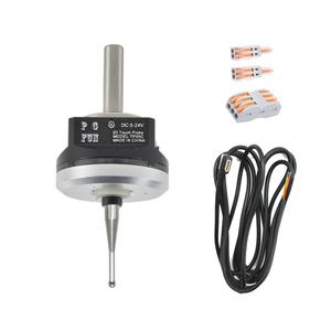 DIY CNC Touch Probe XYZ Axis 3D Digitizing Edge Finder 3-Coordinate Measuring Sensor Kit with 6 mm Shank & 2.0 mm Tungsten Steel Ball Tip