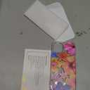 Wihytec Hibiscus Flower Clear Phone Case for iPhone 15 Flower Case Cover Clear Phone Case Four Corner Reinforced Shockproof Girly Women Phone Cover Transparent Case