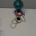 Hummingbird Feeders 32OZ Glass Hummingbird Feeder with Ant Moat, Yard Porch Decor (Teal Blue)