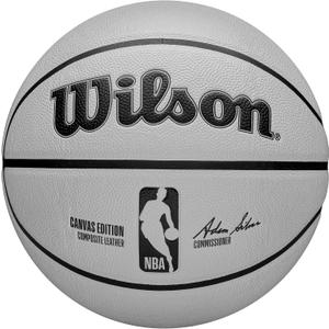 WILSON NBA Canvas Edition Basketball - Size 7-29.5"