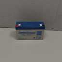 Power Sonic PS-6100 Rechargeable Sealed Lead Acid Battery 6V 12AH for General Purpose, Medical, Emergency Lighting, Fire and Security with F1 Terminals