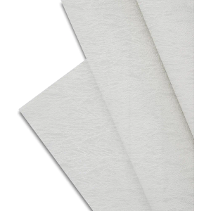 Majestic Giftware PVC Faux Leather Fabric 3 Yard (G7-54X108) | Light Grey Stucco Synthetic Vinyl Faux Leather Sheets by The Yard for DIY Crafts, Upholstery | Waterproof & Easy to Clean