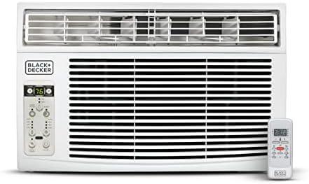 Amazon.com: BLACK+DECKER Window Air Conditioner 14300 BTU, AC Window Unit Cools Up to 700 Square Feet, Window AC Unit with Remote Control, 3 Cooling Speeds and Fan Only Function, BD145WT6, White : Home & Kitchen