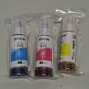 EPSON 522 EcoTank Ink Ultra-high Capacity Bottle Color Combo Pack (T522520-S) Works with ET-2720, 2800, 2803, 2840, 4700, 4800, 4810