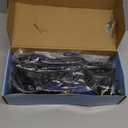 Dog Wheelchair for Back Legs – Adjustable Height/Length/Width, Sturdy Wheelchair with AllTerrain ShockAbsorbing Wheels, Mobility Support for Injured or Disabled Small & Medium Dogs & Cats, Blue (S)