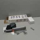 Meat Slicer for Fresh Meat,Thickness Adjustable 2 or 4 mm Manual Meat Cutter,Cleaver Kitchen Knife, Jerky Slicer Suit for Chicken Breast Beef Pork (Gray)