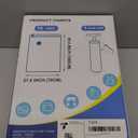 Vacuum Storage Bags with Hand Pump, Plastic Packaging Bags, 80% Space Saver Vacuum Seal Bags for Clothing, Travel Lugggage, Blankets, Comforters, 10 Jumbo