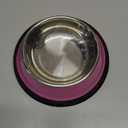 Podinor Stainless Steel Dog Bowls, Food and Water Non Slip Anti Skid Stackable Pet Puppy Dishes for Small, Medium and Large Dogs (2 Pack)