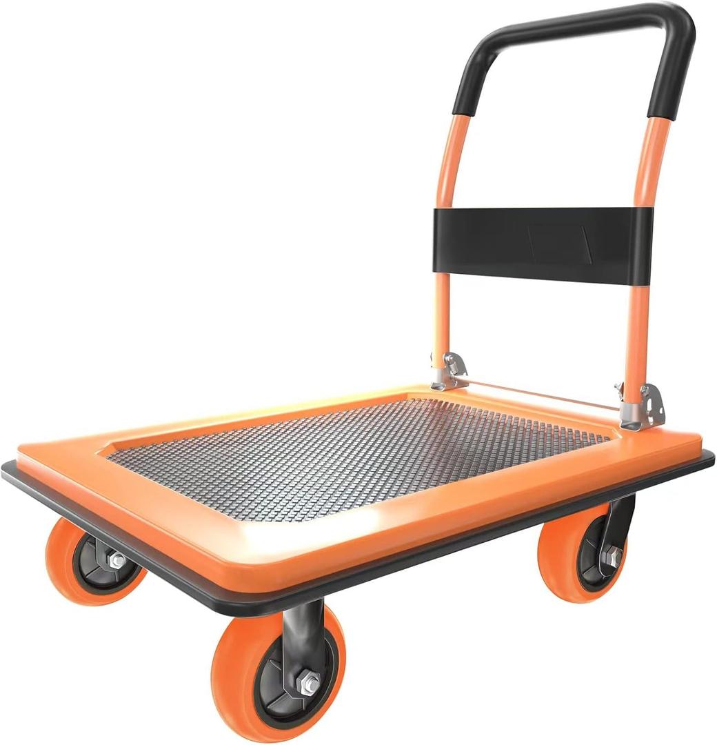 36"x24" Platform Truck Heavy Duty Cart, 1100Lbs Capacity