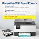 Pristar High Yield 936e 936 Ink Cartridges for HP Printers Replacement for HP 936 Ink Cartridges Combo Pack HP936 Compatible with HP Officejet Pro 9125e 9135 9120 9130 9730 Printers(4 Pack, BK/C/M/Y)